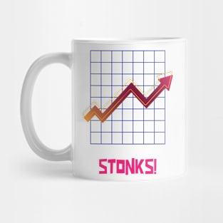 Stonks Stock Market Mug